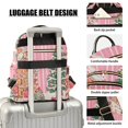 thumbnail image 3 of FORMRS Mini Backpack Purse for Women Travel Daypack Casual Shoulder Bag, Brown Gingerbread House, 3 of 7