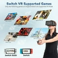VR Headset for Nintendo Switch & Switch OLED Model, OIVO Labo VR Goggles Headset with Adjustable