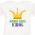 thumbnail image 4 of Inktastic Mardi Gras King Celebration Party Boys Long Sleeve Baby Bodysuit, 4 of 5