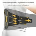 thumbnail image 4 of JIUFENTIAN Back Braces for Lower Back Pain Back Support with Support System Women Men Lumbar Support for Sciatica, Herniated Disc, Scoliosis-3XL, 4 of 6