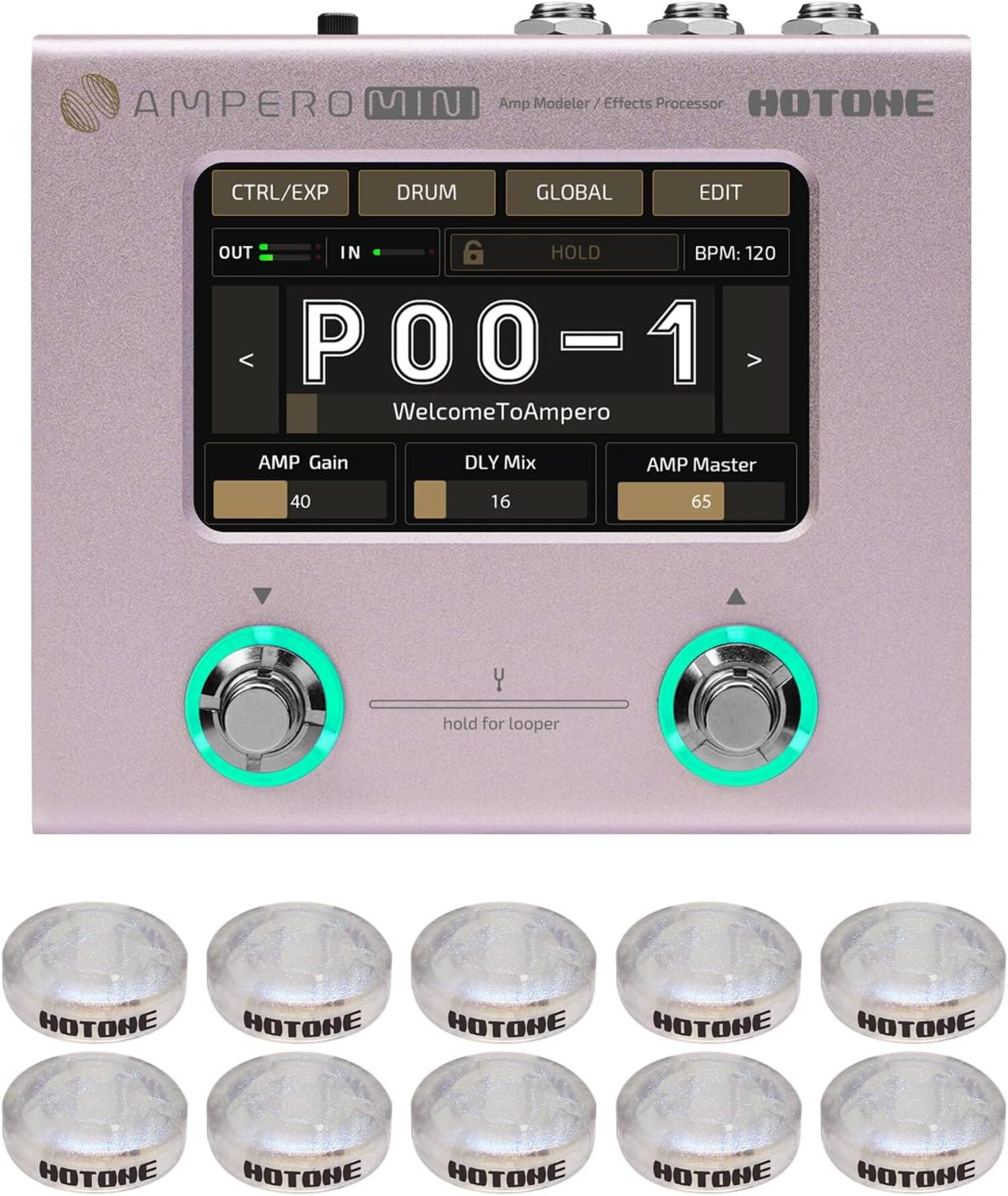 Zoom B3n 67 Effect Bass Guitar Multi Effects Processor Pedal, 5