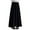 Black-03, variant on REALiKUN Women's Casual Elastic High Waist Flowy Hem A Line Maxi Skirt with Pockets