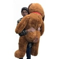 thumbnail image 5 of Big Plush Giant Stuffed Dog 5 foot Huge Stuffed Animal Puppy Plushie Giant Teddy Bear Alternative, 5 of 10