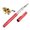 Red, variant on Fishing Rod Reel Combo Kit Set Mini Telescopic Portable Pocket Pen Fishing Rod Pole + Reel Aluminum Alloy Fishing Accessories