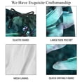 thumbnail image 4 of luoweisi Men's Beach Shorts Quick Dry Swim Trunks with Mesh Lining Dragonfly S, 4 of 5