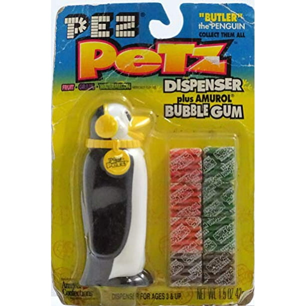 Pez Petz Grinz the Monkey Bubble Gum Dispenser
