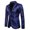 blue, variant on Stylish Men s Casual Slim Fit Formal One Button Suit Blazer Coat Jacket Tops