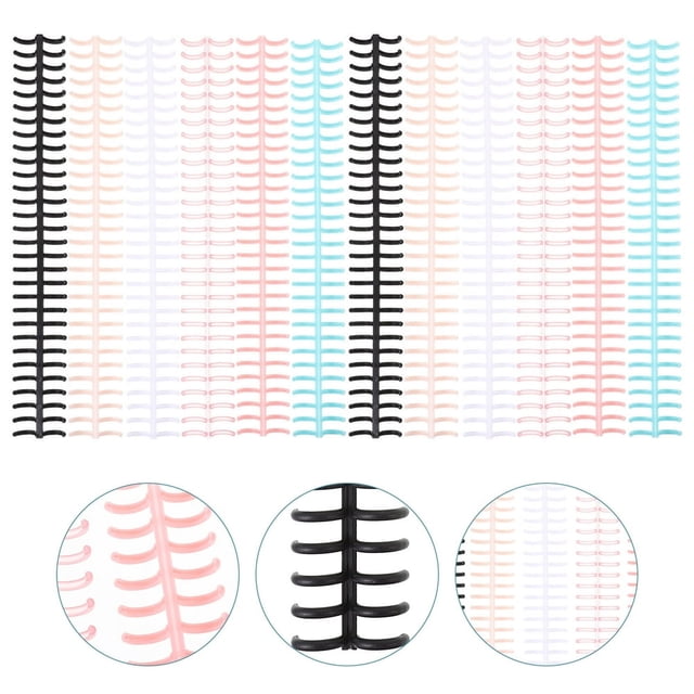 EASTIN Binding Spiral Coil Coils Notebook Bindermachine Spines Bindings Combs Machines Spirals Colored Bookbinding Cinch Book