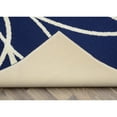 thumbnail image 5 of Garland Rug Grand Floral Indigo/Ivory Indoor Area Rug, 8' x 10', 5 of 5