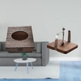 thumbnail image 2 of Estuche de pañuelos de escritorio,Caja de pañuelos faciales de madera estilo retro,Soporte para papel,Soporte para servilletas de café,organizador de mesa,Soporte para servilletas de, 2 of 8