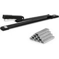 thumbnail image 1 of Long Reach Stapler,Office Staplers ,Desktop Stapler, Long Arm Staplers Perfect for Office or Home for Organizing Documents (Black and Silver Random delivery), 1 of 7