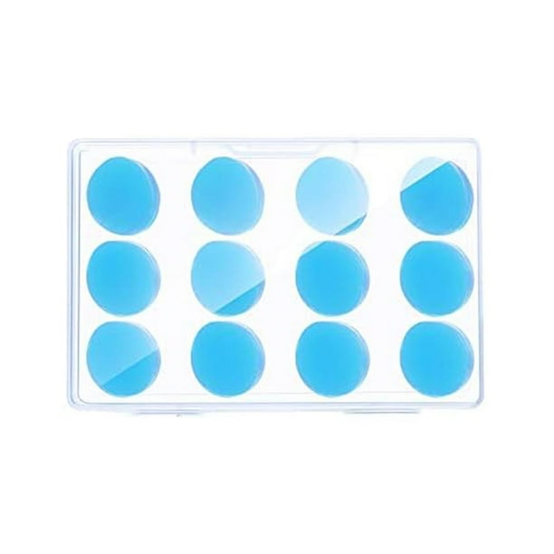 6 pares de tapones para los oídos para dormir, de silicona, impermeables, suaves, insonorizados, con cancelación de ruido para nadar y viajar