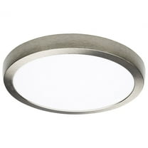Blink Pro  - Light Brushed Nickel/Silver Contemporary Aluminum Flush Mount Light