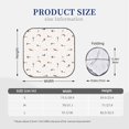thumbnail image 3 of Fotbe Dachshund Dog Puppy Juego de 2 Piezas de Parasoles para Parabrisas | Bloqueador Solar para Auto | Accesorios Plegables para Protección Solar Interior-Large, 3 of 6