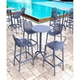 thumbnail image 3 of Siesta ISP161-DGR Octopus Round Bar Table  Dark Gray, 3 of 4