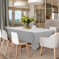thumbnail image 1 of Rectangle Tablecloth - x - Washable Polyester Rectangular Table Cloth for Dining Room Tables Stain and Spillproof Table Cover, 1 of 5