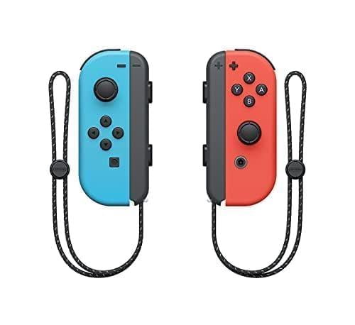 Restored Nintendo Switch OLED Model, Neon Blue/Neon Red (Refurbished)