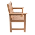 thumbnail image 6 of Jopath Wood Bench, Outdoor Lounge Chair for Pool Beach Patio Lawn Both Indoor and Outdoor Use Teak, 6 of 9