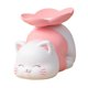 thumbnail image 1 of Figura de Resina Soledad con Bandeja Escultura de Animal para Frutos Secos Gato y Rosa, 1 of 10