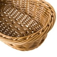 thumbnail image 7 of 2X Oval Wicker Woven Bread Basket, 10.2Inch Storage Basket for Food Fruit Cosmetic Storage Tabletop and Bathroom, 7 of 7