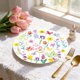 thumbnail image 5 of Spring Tulips Floral Theme Party Tableware Disposable 7-inchs 9-inchs Paper Plates Paper Cup Tissue Set Of Party-Themed Paper Plates, 5 of 6