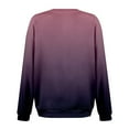 thumbnail image 6 of Kaemgyyd Crew Neck Sweatshirt for Women Casual Loose Long Sleeve Tops Trendy Color Block Fall Fashion Pullover with Pocket, 6 of 6