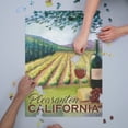 thumbnail image 3 of Pleasanton, California, Wine Country and Vineyard Scene (1000 Piece Puzzle, Size 19x27, Challenging Jigsaw Puzzle for Adults and Family, Made in USA), 3 of 4
