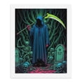 thumbnail image 5 of Paint By Numbers Kit for Adults Beginner - DIY Dark Hooded Figure Amidst Tombstones Canvas Painting Kits for Adults, Frameless Paint By Number for Adults for Home Wall Decor 16x20 Inch, 5 of 7