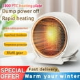 thumbnail image 6 of Space Heater, Portable Electric Heaters for Indoor with Thermal Sensor for Home, Bedroom., 6 of 10