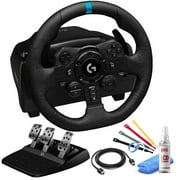 Logitech G923 Racing Wheel and Pedals For PC, PS4, PS5 with Accessories