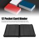 thumbnail image 5 of Carpeta de Tarjetas Coleccionables Carpeta de Colección de Tarjetas de Carga Lateral de 12 Bolsillos para 480 Tarjetas Carpeta de álbum de Tarjetas Coleccionables con ANGGREK  Otros, 5 of 8