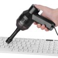 thumbnail image 1 of Aspiradoras de Computadora Limpiador de Teclado Mini Limpiador de Soplador Portátil de Mano Aspirador de Teclado USB con Esponja + Boquilla para Teclado de Computadora de Escritorio (Negro) Ecomeon no, 1 of 1