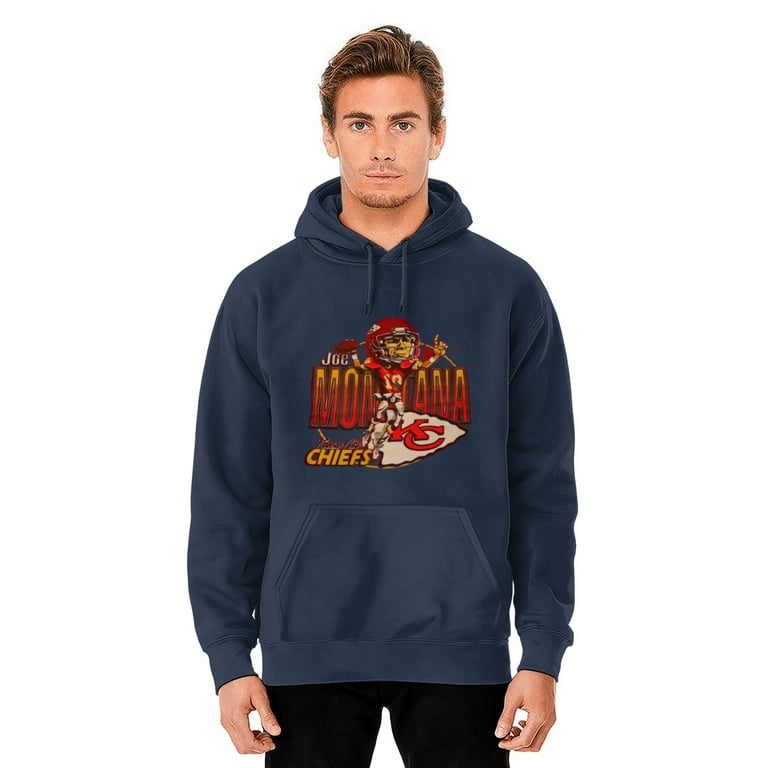 Vintage 1993 Joe Montana Chiefs Black Hoodie Trending Unisex Cotton Hoodie Walmart