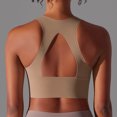 thumbnail image 6 of Aloohaidyvio Cropped Tank Tops for Women No Boundaries High Neck Racerback Tanks Sleeveless Casual Workout Crop Top, 6 of 6