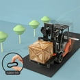 thumbnail image 6 of YUNAFFT Toy Forklift Truck with Pallet & Cargo - 1:22 Scale Friction Powered Wheels & Manual Lifting Control - Warehouse Lifting Vehicle, 6 of 6
