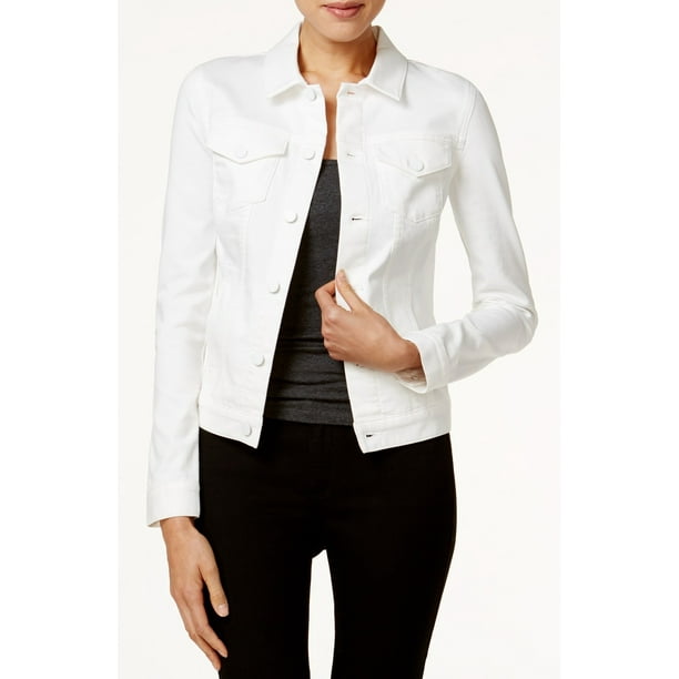 Calvin Klein - Calvin Klein Jeans NEW White Womens Large L Button Down ...