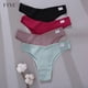 thumbnail image 2 of finetoo mujeres bragas de algodón lencería femenina ropa interior 6 color sólido tangas para mujer baja altura cómodo sexy bikini calzoncillospangjing, 2 of 4