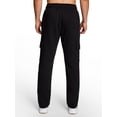 thumbnail image 4 of Reebok Men's & Big Men's Game Day Fleece Cargo Sweatpants, Sizes XS-5XL, 4 of 5