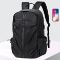 thumbnail image 2 of Mochila informal de negocios de marca de moda para hombres y mujeres, de gran capacidad, ligera y sencilla, para estudiantes de secundaria, 2 of 5