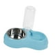 thumbnail image 5 of Juego de cuencos de agua y comida para mascotas, cuencos dobles para gatos y perros, cuenco de acero inoxidable para Azul, 5 of 9
