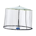 thumbnail image 3 of Colaxi Patio Umbrella Net Sun Protection Mesh Net and Parasol for Garden Summer 300x230cm, 3 of 8