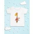 thumbnail image 3 of Giraffe With Clothes T-Shirt Infant -Image by Shutterstock,  12 Months, 3 of 4