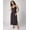 Black, variant on Breathe Sleepwear Gown Black M Women's