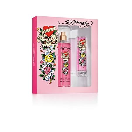 Ed Hardy Fragrance Gift Set for Women, 2 piece