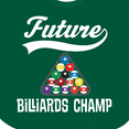thumbnail image 4 of Inktastic Future Billiards Champ Boys or Girls Baby Bib, 4 of 4