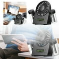 thumbnail image 1 of Ventilateur de Bureau Portable à Main avec Pulvérisation, Mini USB Rechargeable, Appareil Personnel pour Usage Extérieur, 1 of 7