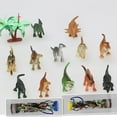thumbnail image 4 of 12Pcs Kids Assorted Dinosaur Figure Toys Set, Boys Doll House Dino Models Educational Toys, 4 of 8
