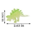 thumbnail image 3 of FNNMNNR 36 Piece Glow in Dark Mini Dinosaur Toy Set, Plastic Realistic Dino Figure, Kid Birthday Party Favors Supplies Goody Bag Valentines Day Gift Pinata Stuffers Easter Eggs Easter Basket Filler, 3 of 7