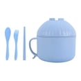 thumbnail image 1 of GROWTH TANK Ramen Bowl with Lid Durable Instant Cooking Multifunctional Large Soup Bowl with, 1 of 9