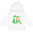 thumbnail image 2 of Inktastic I'm a Big Bro Dinosaur Boys Brother Announcement Toddler Hoodie, 2 of 4
